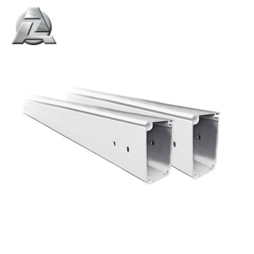 silver aluminium extrusion large tent frame keder profile for gazebo cover